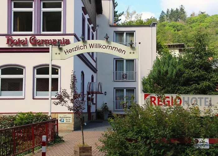 Hotel Regiohotel Germania - #direktamkurpark #wellnessbereich #fruehstuecksbuffet #freeparking