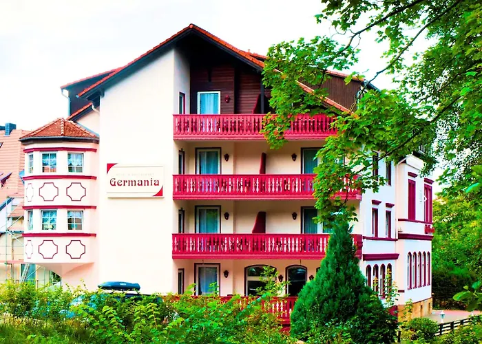 Hotel Regiohotel Germania - #direktamkurpark #wellnessbereich #fruehstuecksbuffet #freeparking 3*
